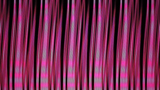 Abstract Pink And Black Vertical Stripes Background.