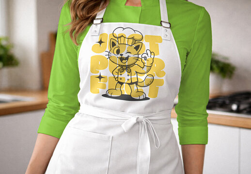 Cooking Apron Mockup