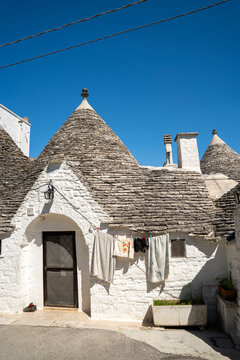 Tipical Trulli house in Alberobello Italy
