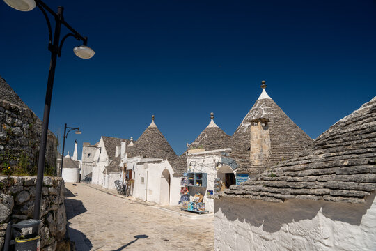 Tipical Trulli house in Alberobello Italy