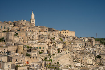 Obraz premium view of matera basilicata italy
