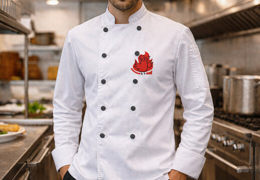 Chef Jacket Mockup