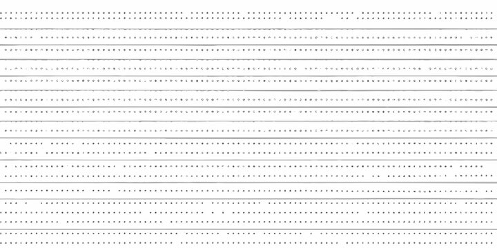 Abstract black and white lines and dots create a textured background