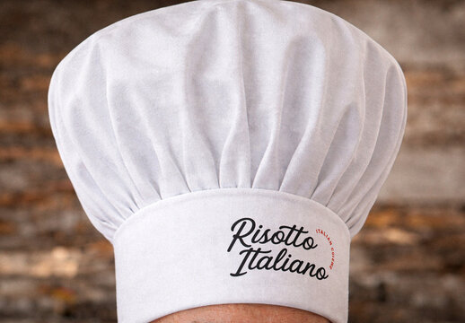 Professional Chef Toque Mockup