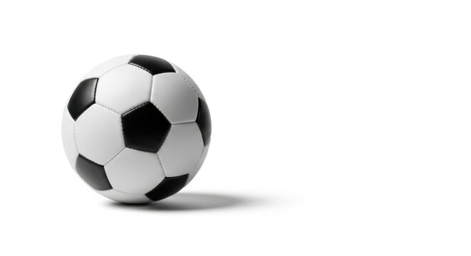 soccer ball isolated on white background