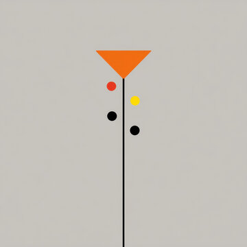 Small triangular flag on a vertical line, representing task priority.