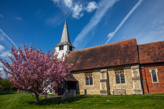 St. Mary the Virgin Church in Ramsden Bellhouse in Essex, UK