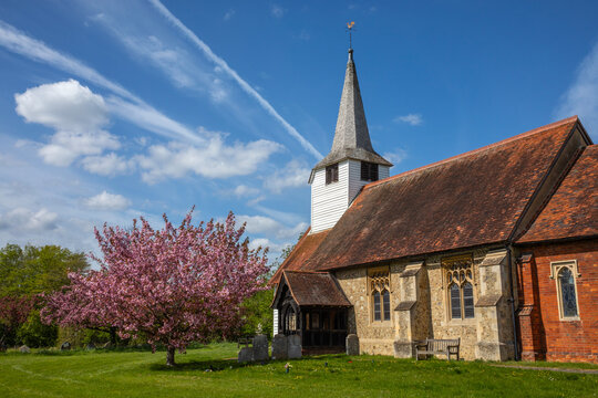 St. Mary the Virgin Church in Ramsden Bellhouse in Essex, UK