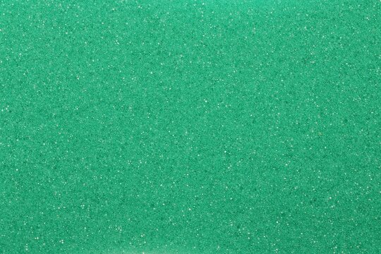 Green foam sponge sheet texture background