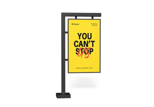 Stand Banner Mockup