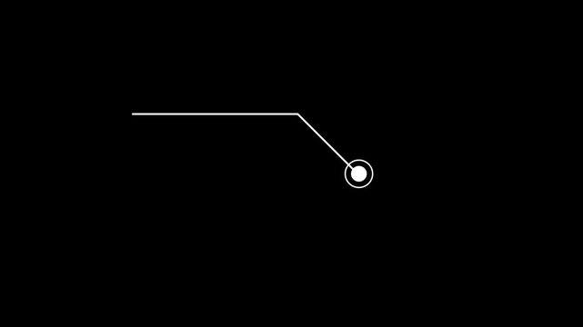 Minimalist futuristic callout design animation hd.