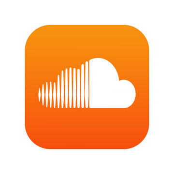 soundcloud icon. soundcloud isolated. soundcloud png