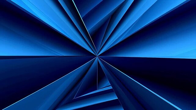 Digital blue perspective light geometric abstract background