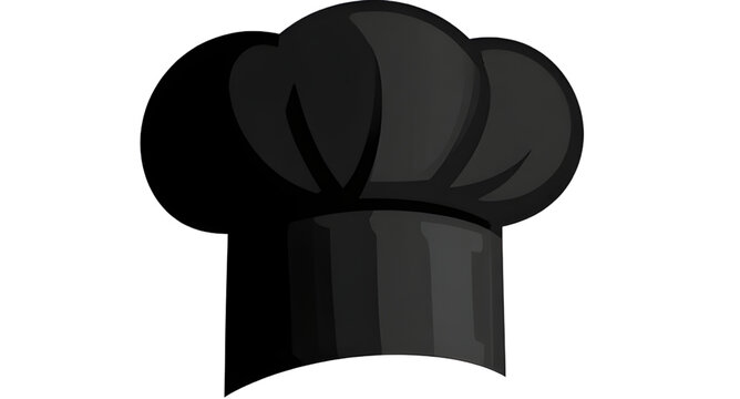 chef, hat, toque, silhouette, black, cooking, kitchen, food, restaurant, baker, cook, uniform, culinary, icon, design, symbol, modern