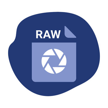 Raw file icon