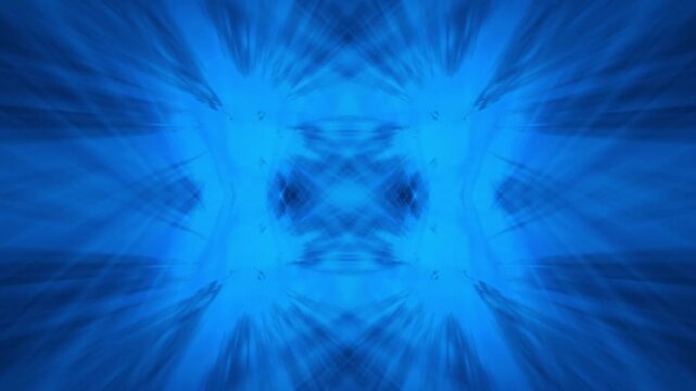 Abstract Blue Light Explosion Background