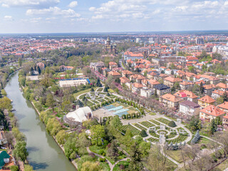 Obraz premium Timisoara, Roses Park