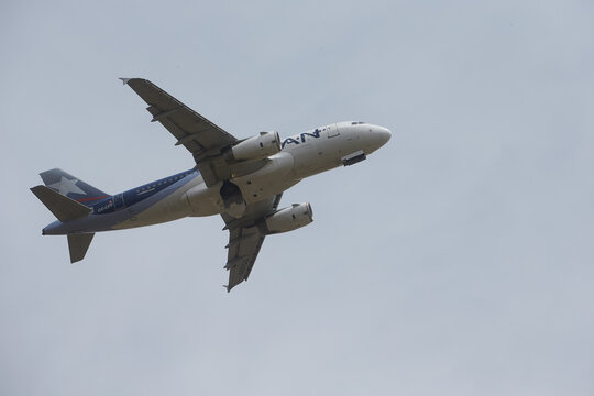 A commercial jet makes its final approach into Alejandro Velasco Astete International Airport in Cusco, Peru one of the world's most challenging and dramatic aviation environments. Sitting at 3,399mt