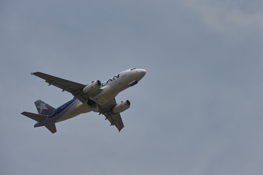A commercial jet makes its final approach into Alejandro Velasco Astete International Airport in Cusco, Peru one of the world's most challenging and dramatic aviation environments. Sitting at 3,399mt
