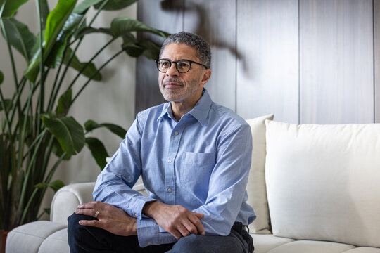 Mature businessman with Thoughtful Expression