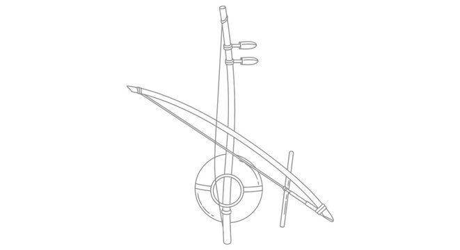 line drawing of a surfboard on a rack