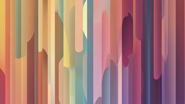Abstract, vibrant, and luminous flow of vertical color strokes. A dynamic visual tapestry with a rhythmic pattern and soft, glowing texture, reminiscent of scattered light