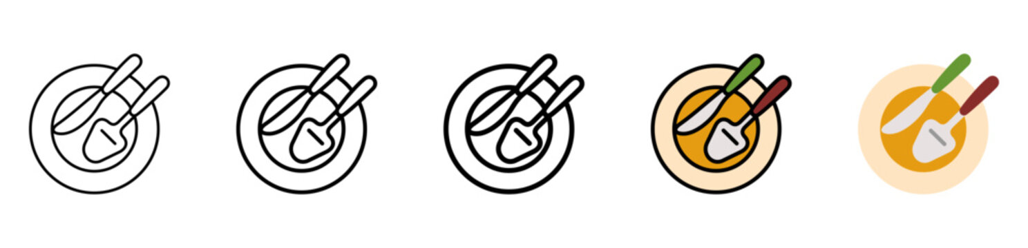 Slicer Icon With Differences and Colors