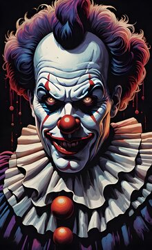 CLOWN MALEFICO HORROR DARK