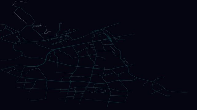 Zigong, China, City Infrastructure Expansion Animation, Urban Visualization Technology