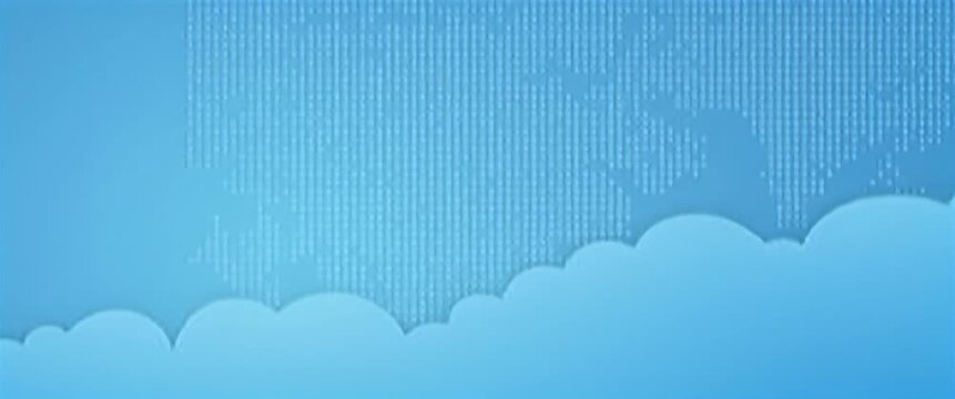 Clean visual illustration presenting cloud computing icon design with modern digital graphics and minimalistic elements representing secure IT services and innovative technology in  Photo Stock  Conce