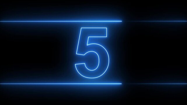 10 second countdown. Time counter number 10 to 0 second modern digital countdown timer ,10 seconds simple countdown timer. Dynamic 10s Countdown Engaging Timer Visuals for Events 4k video