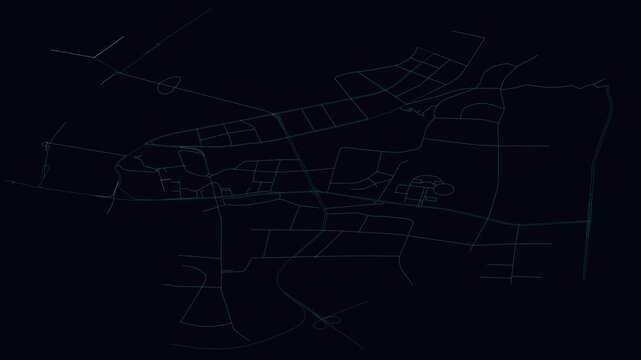 Gaoping, China, City Infrastructure Expansion Animation, Urban Visualization Technology