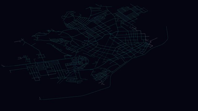 Davao, Philippines, City Infrastructure Expansion Animation, Urban Visualization Technology