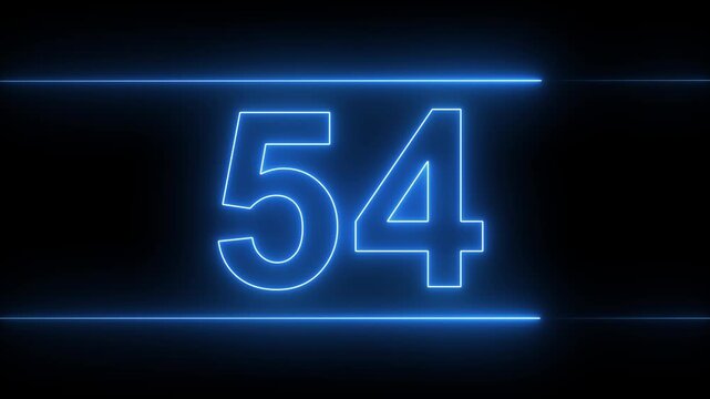59 second countdown. Time counter number 59 to 0 second modern digital countdown timer ,59 seconds simple countdown timer. Dynamic 59s Countdown Engaging Timer Visuals for Events 4k video.