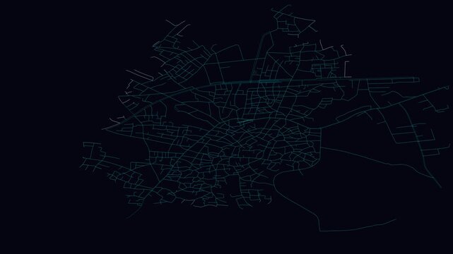 Awka, Nigeria, City Infrastructure Expansion Animation, Urban Visualization Technology