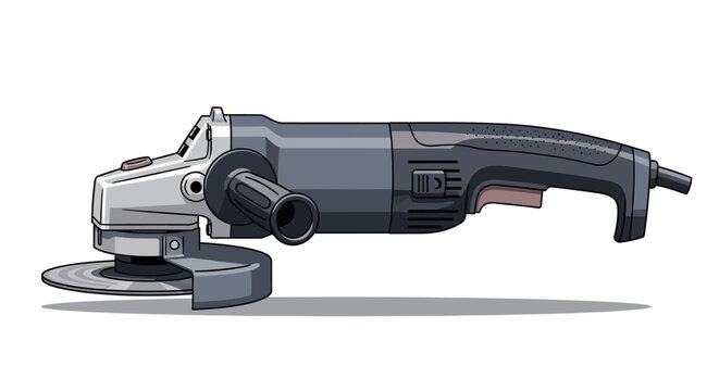 Black 9mm automatic handgun and brass metal bullets isolated on white background depicting a military firearm with trigger and barrel for protection or security ammunition