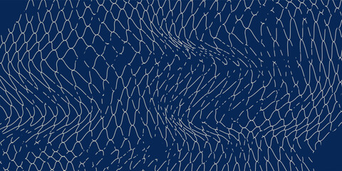 Mesh texture for fishing nets. Seamless patterns for sportswear or soccer goals, volleyball nets, basketball hoops, and modern abstract art. © ahmad