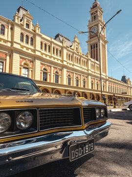 Chevrolet Opala, at a Classic Car show at Luz, Sao Paulo, Brazil.