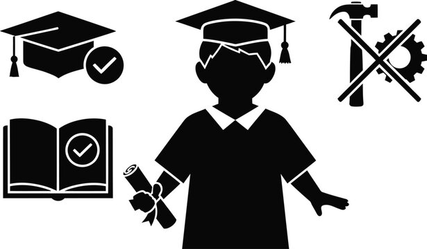 Graduate balancing academic success and practical skills