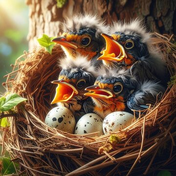 robin eggs hatch