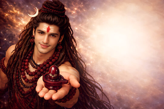 Divine union of Shiv Shankar Mahadev and Mata Parvati Shivshakti celebrated with devotion on the sacred festival of Mahashivratri night/ Pradosh Vrat