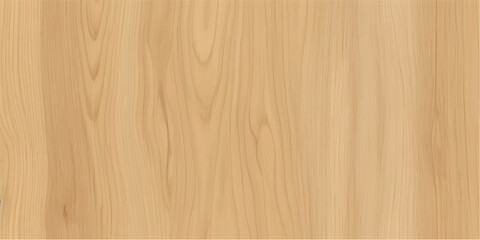 Fototapeta premium Vector illustration of a natural brown oak wood texture background featuring a seamless hardwood grain pattern on a rustic timber plank panel for floor or wall design