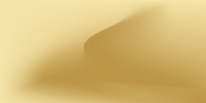 Close-up texture of natural gold silk. Light Golden fabric smooth texture surface background.