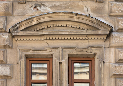 Architectural details in Lviv