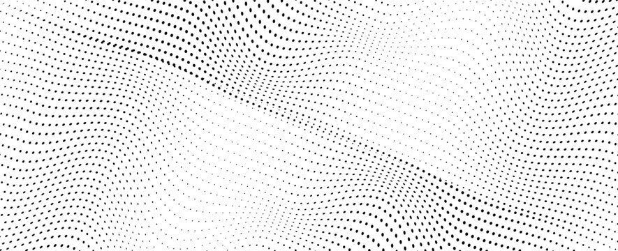 Dot pattern seamless background. Polka dot pattern template Monochrome dotted texture