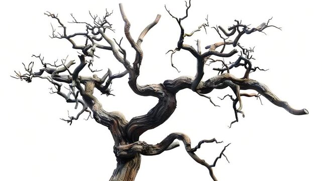 Video A bare tree with no leaves