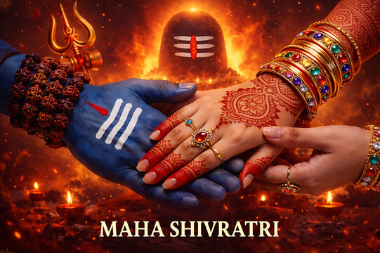 Mahashivratri honoring Shiv Shankar Mahadev Nilkanth Bholenath with Mata Parvati Shivshakti symbolizing divine love spiritual awakening and eternal connection