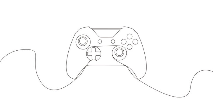 Modern gaming console with controller isolated on clean background, sleek entertainment device with futuristic design, video game system for digital play, minimal setup with glowing accents, home gami