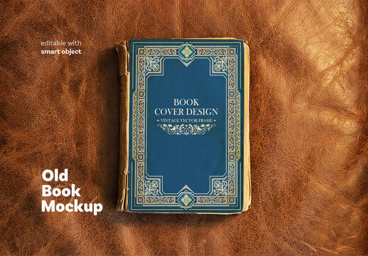 Old Book Mockup 