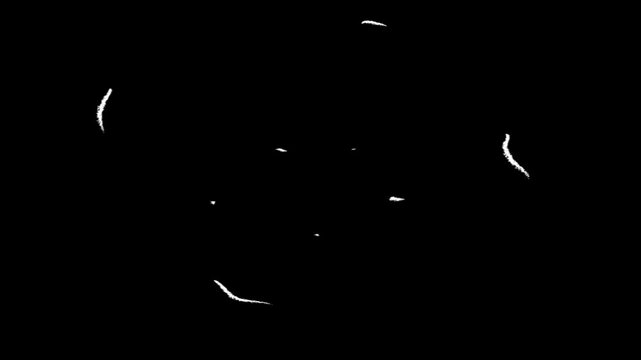 Creepy Scribble Face Overlay &ndash; Abstract Skull Illusion Horror Background